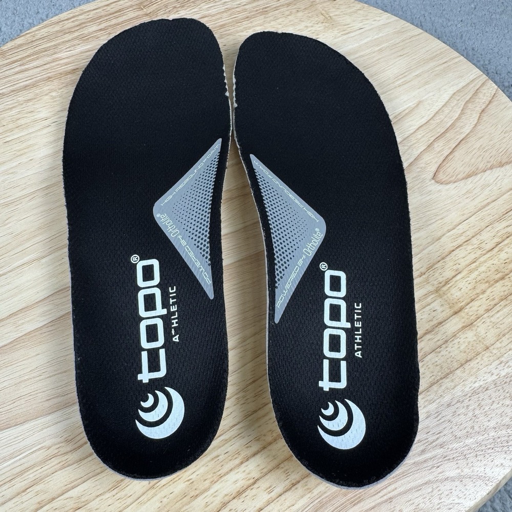 Topo Athletic Aura Womens Size 9 Black White 5mm Drop Road Running Shoes - Picture 10 of 13